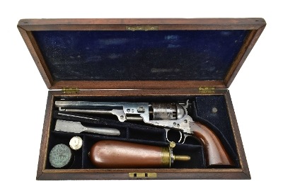 "Cased Colt 1851 Navy Revolver (AC18)" - Image 7 of 9