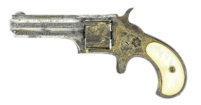 "Factory Engraved Remington Smoot Revolver (AH5663)" - Image 4 of 4