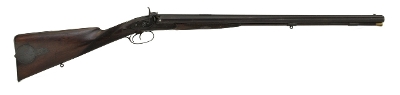 "English Percussion Double Rifle (AL4274)" - Image 1 of 11
