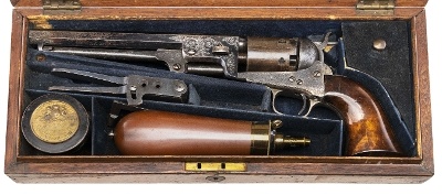 "Beautiful Factory Engraved Colt 1851 Navy Revolver (C13701)" - Image 1 of 11