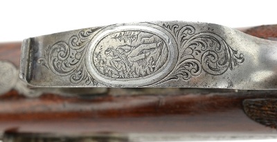 "Beautiful Percussion Target Rifle Signed F.W. Moritz in Gold and Outlined in Silver (AL4287) DTX" - Image 13 of 17