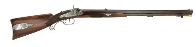 "Beautiful Percussion Target Rifle Signed F.W. Moritz in Gold and Outlined in Silver (AL4287) DTX" - Image 1 of 17