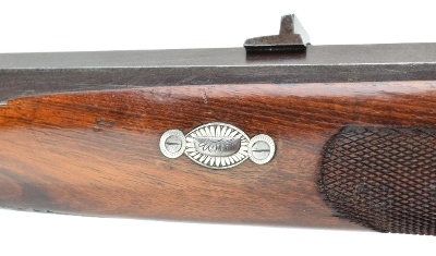"Beautiful Percussion Target Rifle Signed F.W. Moritz in Gold and Outlined in Silver (AL4287) DTX" - Image 12 of 17