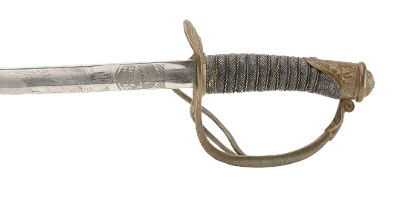 "U.S. Model 1872 Cavalry Saber Carried by Lt. Leighton Finley of the 10th Cavalry (SW1215)" - Image 8 of 11