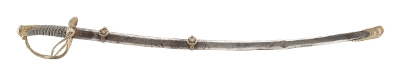 "U.S. Model 1872 Cavalry Saber Carried by Lt. Leighton Finley of the 10th Cavalry (SW1215)" - Image 1 of 11