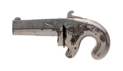 "Very Rare National Arms Iron Frame No.1 Derringer (AH4380)" - Image 2 of 6