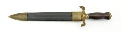 "Ames Double Dog Head Bowie Knife (K1823)" - Image 2 of 8
