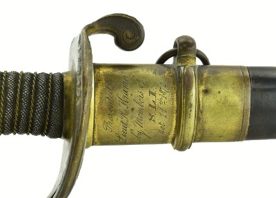 "U.S. Model 1850 Foot Officers Sabre (SW1235)" - Image 7 of 8