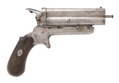 "Sharps Pepperbox Copy by Unzueta Hijos of Santander Spain (AH4257) DTX" - Image 1 of 6