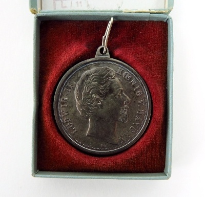 "Ludwig II of Bavaria Memorial Medal (MM977)" - Image 4 of 5