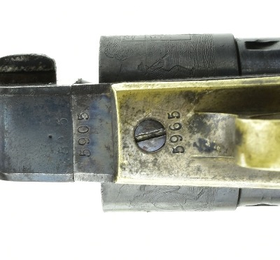 "Colt Pocket Navy Conversion with 3"" Barrel and Loading Gate (C15684)(DTX)" - Image 4 of 6
