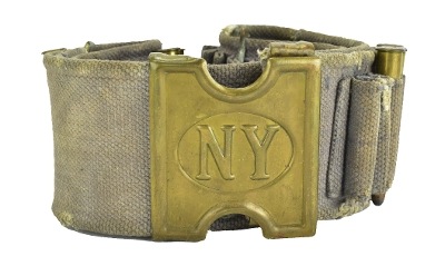 "Spanish American War Era Cartridge Belt (MM1330)" - Image 1 of 2