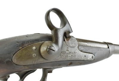 "Dutch Model 1848 Ring Hammer Percussion Pistol (AH5559)" - Image 6 of 9