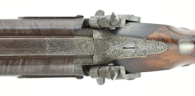 "Rare Joseph Manton Tube Lock and Elevation Patent Side by Side 20 Bore Shotgun (S11119) DTX" - Image 12 of 14