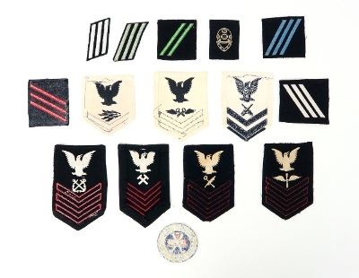 "Lot of Vintage U.S. Navy Rank Chevrons (MM860)" - Image 2 of 2