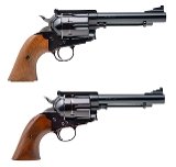 "Texas Longhorn Arms Grover's Improved Number Five Consecutive Pair Revolvers .44 MAG. (L2026-02496//L2026-02497)" - Image 1 of 13