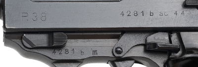 "Russian Capture WWII Walther ac44 Code P.38 Semi-Auto Pistol 9mm (L2026-04371)" - Image 4 of 9