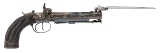 "Excellent Cased Identified Pair of Double Barrel Percussion Pistol With Flip Bayonets (72456) " - Image 17 of 25