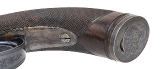 "Excellent Cased Identified Pair of Double Barrel Percussion Pistol With Flip Bayonets (72456) " - Image 16 of 25