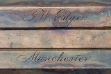 "Excellent Cased Identified Pair of Double Barrel Percussion Pistol With Flip Bayonets (72456) " - Image 25 of 25