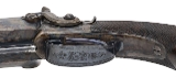 "Excellent Cased Identified Pair of Double Barrel Percussion Pistol With Flip Bayonets (72456) " - Image 13 of 25