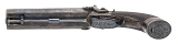 "Excellent Cased Identified Pair of Double Barrel Percussion Pistol With Flip Bayonets (72456) " - Image 11 of 25