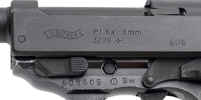 "Police Marked Walther P1 P-38 9mm (L2025-09001)" - Image 4 of 8