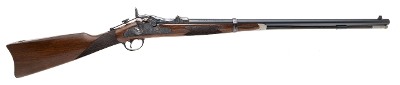 "H&R CENNTENIAL COMMEMORATIVE 1873 TAPDOOR OFFICERS MODEL RIFLE .45-70 GOVT. (L2026-04569)" - Image 1 of 4