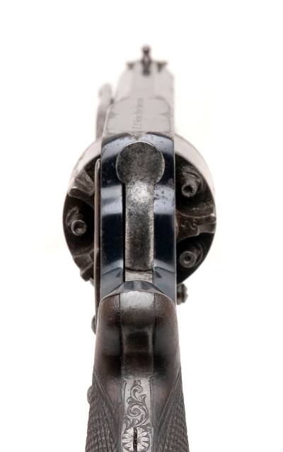 "One of Four Known F. T. Guion New Orleans Marked Tranter Revolver (AH8770) " - Image 4 of 15