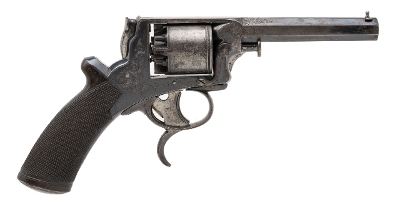 "One of Four Known F. T. Guion New Orleans Marked Tranter Revolver (AH8770) " - Image 3 of 15