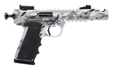 "Volquartsen 22/45 Arctic Black Mamba Pistol .22 LR (05918) AUSTX" - Image 1 of 6