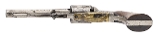 "Factory Engraved Remington New Model Police Conversion .38RF (AH9008)" - Image 6 of 7