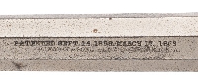 "Factory Engraved Remington New Model Police Conversion .38RF (AH9008)" - Image 5 of 7