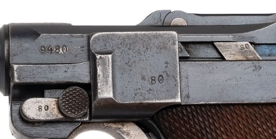 "DWM 1916 Luger P.08 Pistol 9mm (05715) AUSTX" - Image 5 of 15