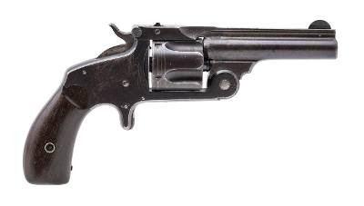 "Smith & Wesson Model 2 second issue S.A. Revolver .38 S&W (AH8859)(DTX)" - Image 2 of 6