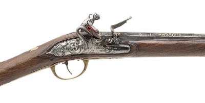 "Beautiful Italian Child’s Flintlock Musket by Anonio Bonisolo (AL9699)" - Image 2 of 8