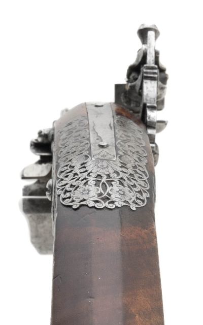 "Extremely Early Pair of Brescian Flintlock Pistols by Francino (AH8186) DTX" - Image 12 of 13