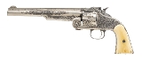 "Beautiful New York Engraved Smith & Wesson 2nd Model American (AH8370)" - Image 1 of 6
