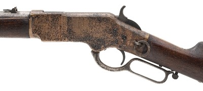 "Japanese Marked Early Winchester 1866 Saddle Ring Carbine (AW370)" - Image 5 of 7