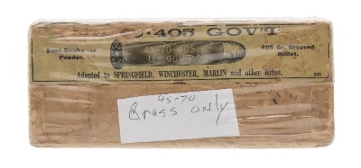 "45-70 Brass in Vintage Peters Box (AM1599)" - Image 1 of 2