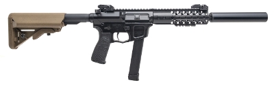 "WILSON COMBAT AR9G SBR W/SILENCERCO OCTANE 9 HD SUPPRESSOR 9MM (L2026-08416)(L2026-08415)" - Image 1 of 6