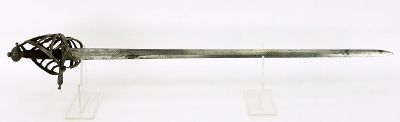 "Italian 18th Century Schiavona (SW985) DTX" - Image 2 of 6