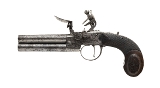 "French Tap Action Flintlock Pocket Pistol (AH4241)" - Image 2 of 6