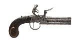 "French Tap Action Flintlock Pocket Pistol (AH4241)" - Image 1 of 6