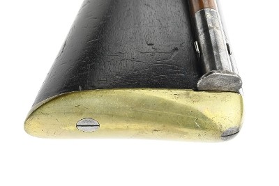"Unusual English Percussion Musket with Attached Rest (AL5184)(DTX)" - Image 11 of 20
