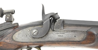 "Percussion Philadelphia Target Rifle by Charles Foehl (AL5208)" - Image 8 of 10