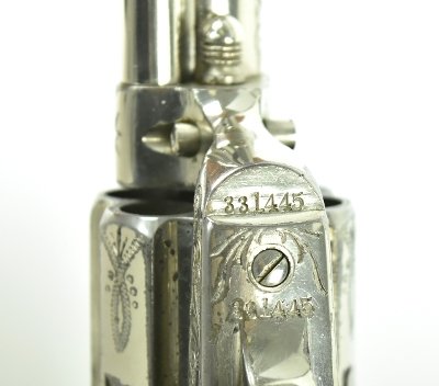"Colt Factory Engraved Long Flute Single Action Army .45 LC (C12733) ATX" - Image 3 of 10