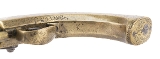 "Large All Metal Stocked Percussion Pistol Marked Hyde and Goodrich (AH4310) DTX" - Image 6 of 6