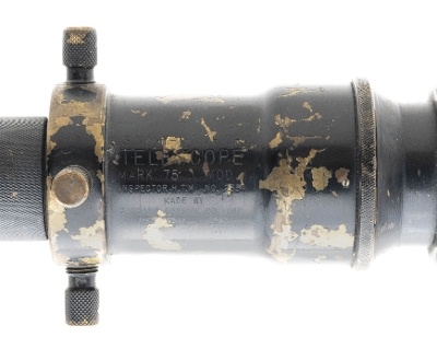 "World War II US Navy Mark 75 Mod 1 Bore Sight Telescope (MM1707)" - Image 5 of 7