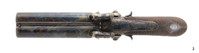 "Beautiful Cased Pair of English Travelers Percussion Pistols (AH6543)" - Image 10 of 15